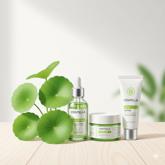 Centella asiática en skincare: ¿Cuál usar? 🌿