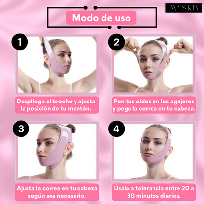 Banda Levantamiento Facial Reutilizable