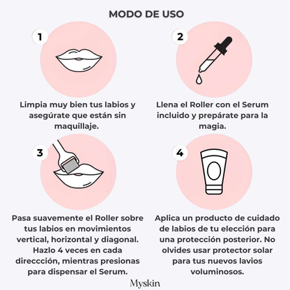 Kit para aumentar el volumen de tus labios Cutisé®